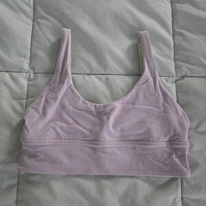 Lululemon Align Reversible Pink Ecru Sports Bra Size 10